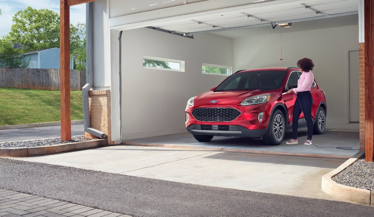 2021 Ford Escape PHEV with home charger