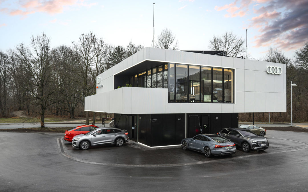 Audi looking to extend German charging hub concept