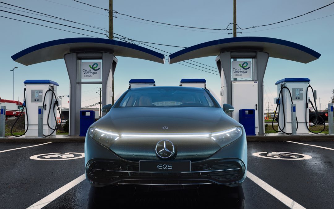 Mercedes widens its charging network in Quebec, Ontario