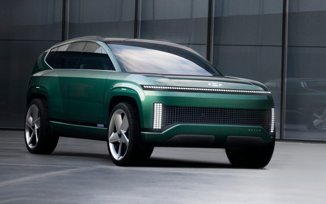 Hyundai reveals the SEVEN electric SUV concept at LA Auto Show