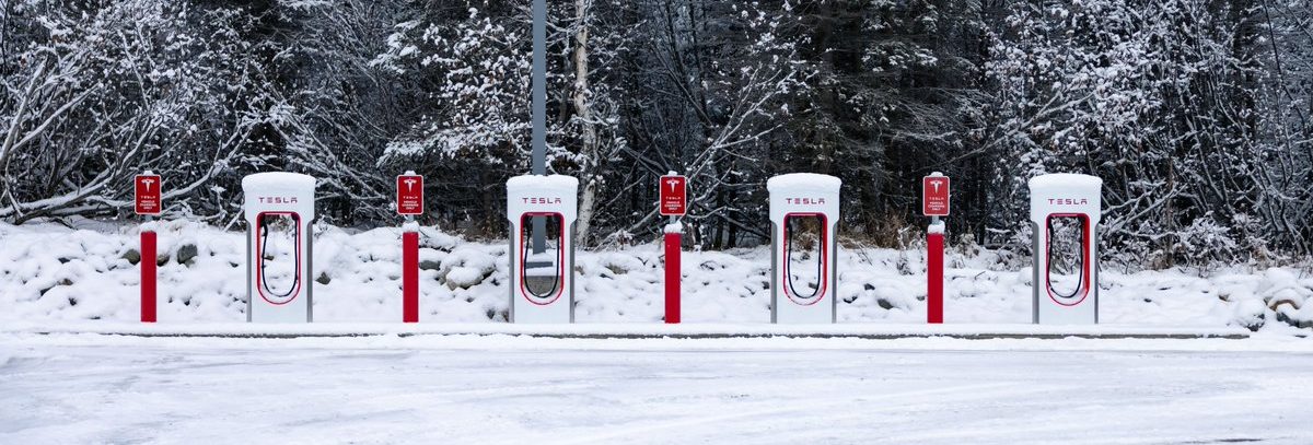 Tesla Superchargers in Alaska