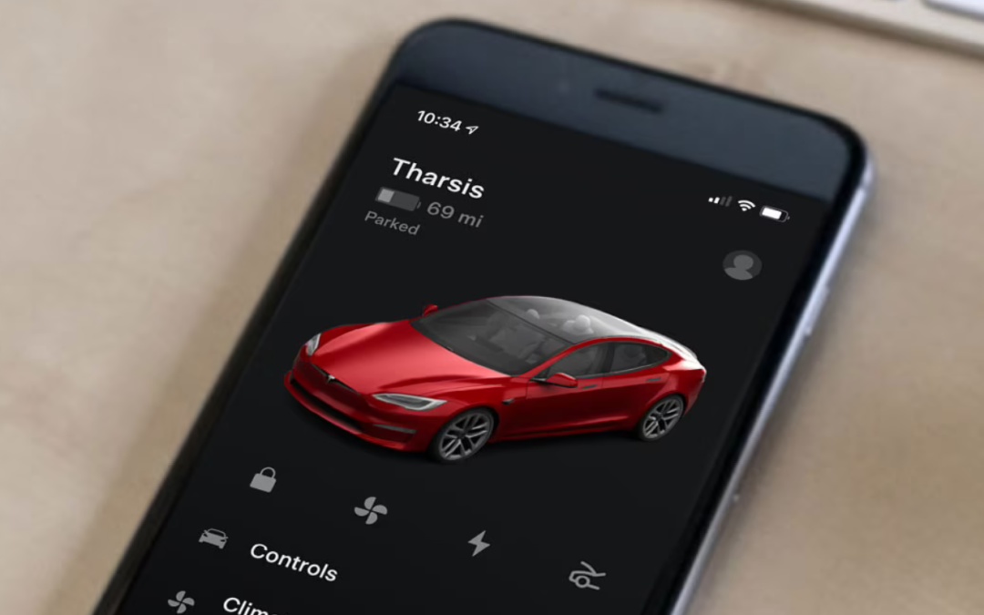 Tesla app update hints at car sharing feature