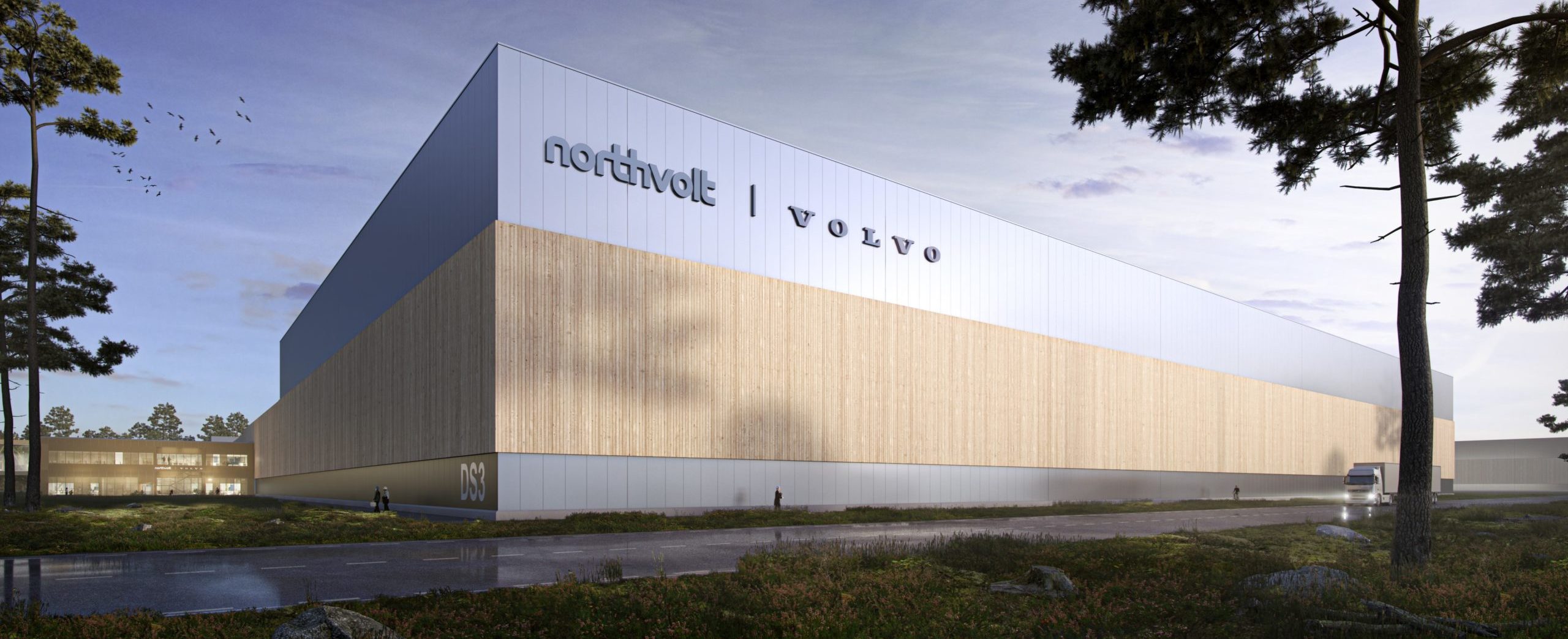 Proposed Volvo battery plant in Gothenburg, Sweden