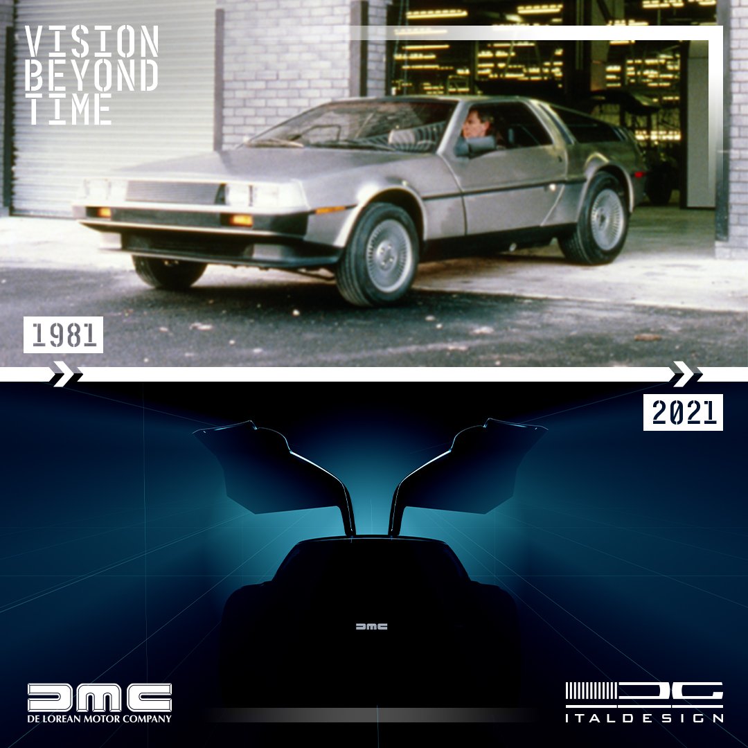 DeLorean EV from ItalDesign