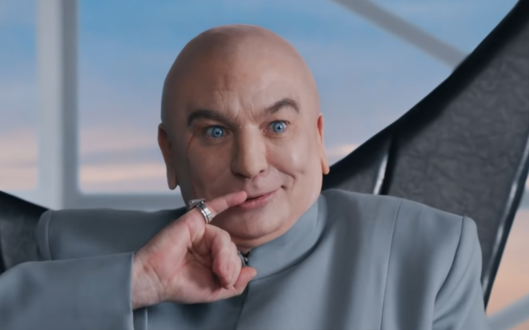Dr. Evil plots world domination in GM’s Super Bowl EV ad