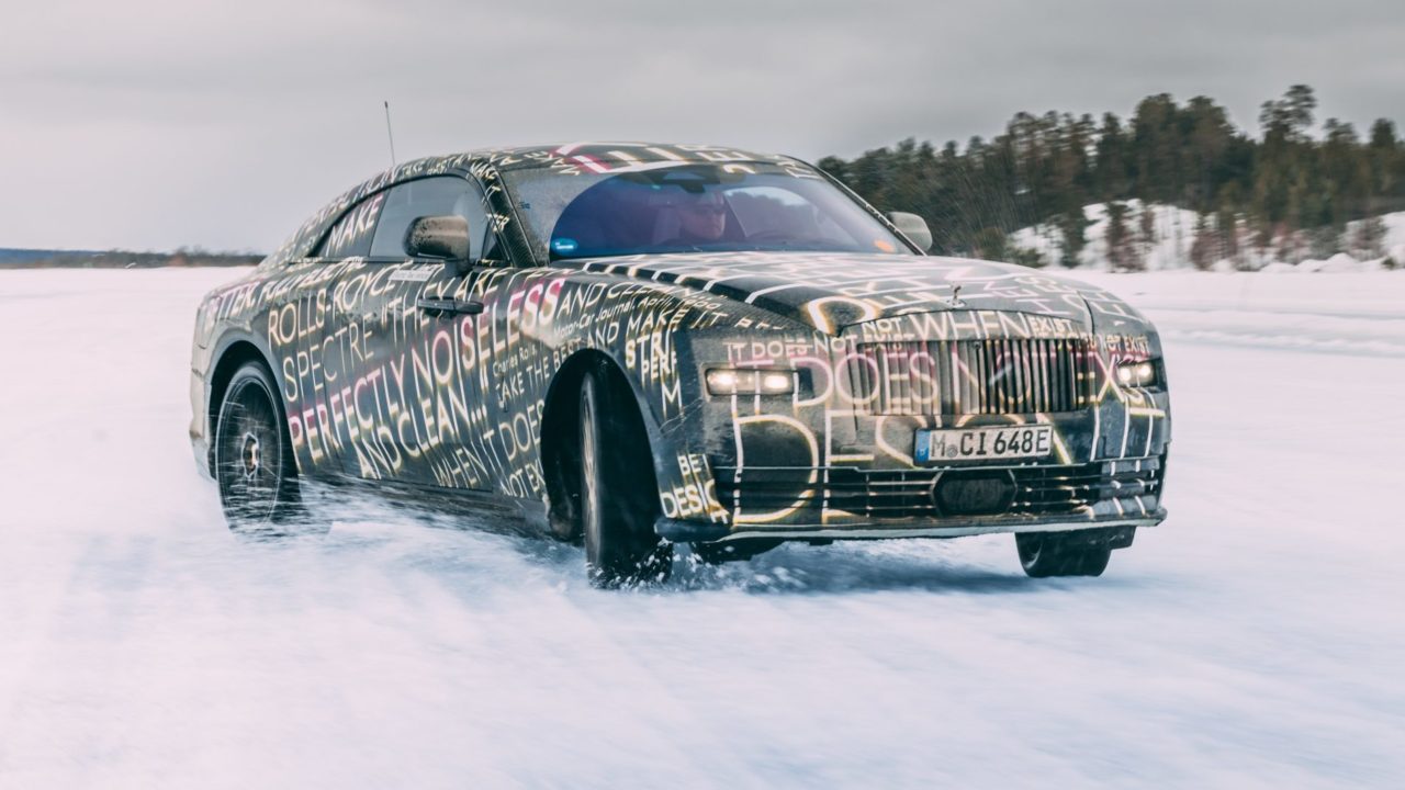 Rolls Royce Completes Arctic Testing Of Spectre Ev The Charge