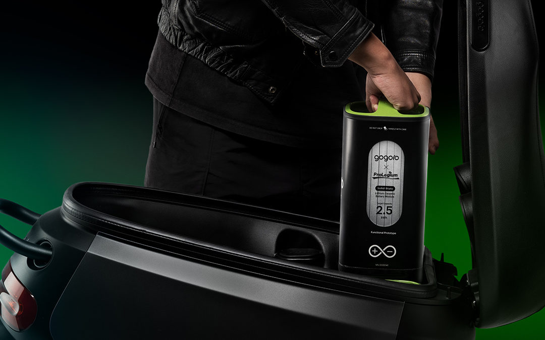 Gogoro unveils worlds’ first solid-state swappable battery