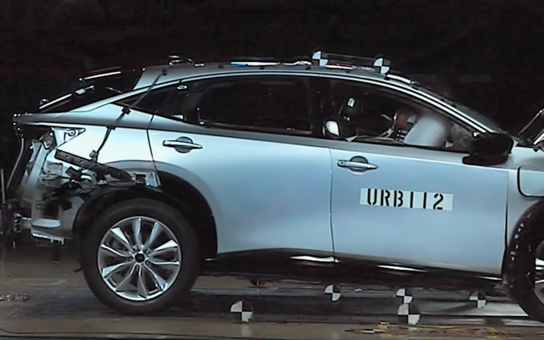 Video: Watch Nissan crash test the Ariya in super slo-mo