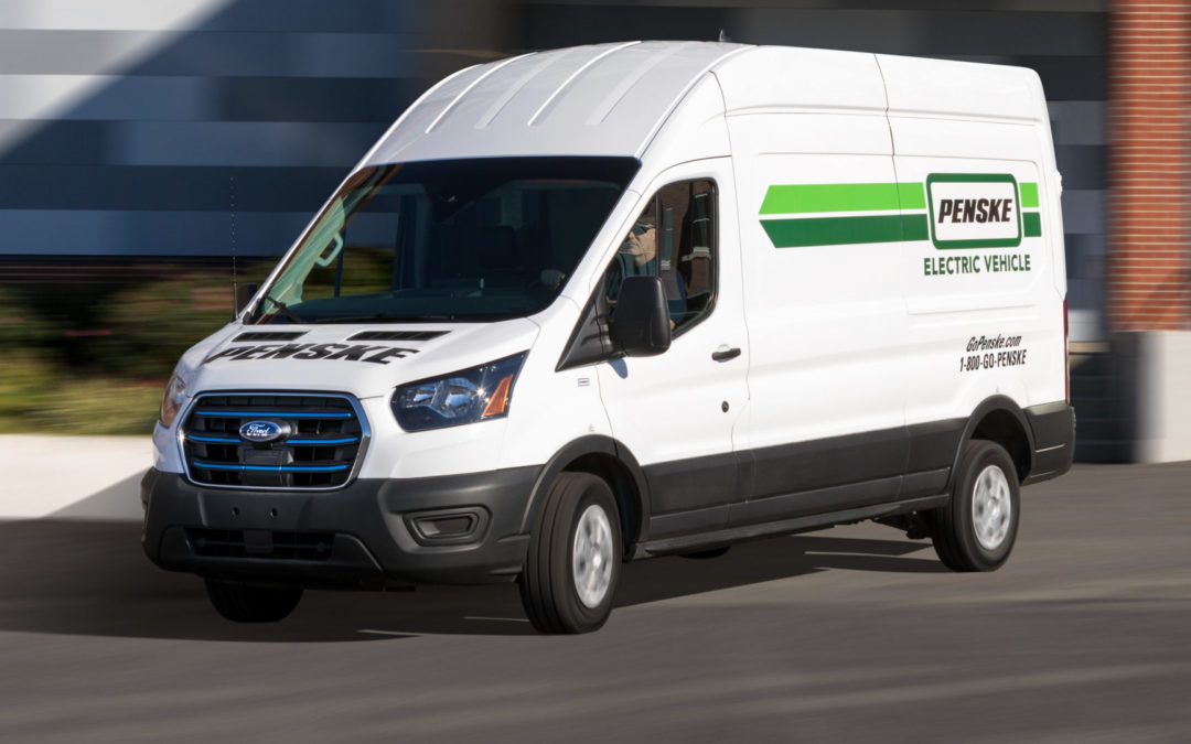 Penske Truck Leasing orders 750 Ford E-Transit vans