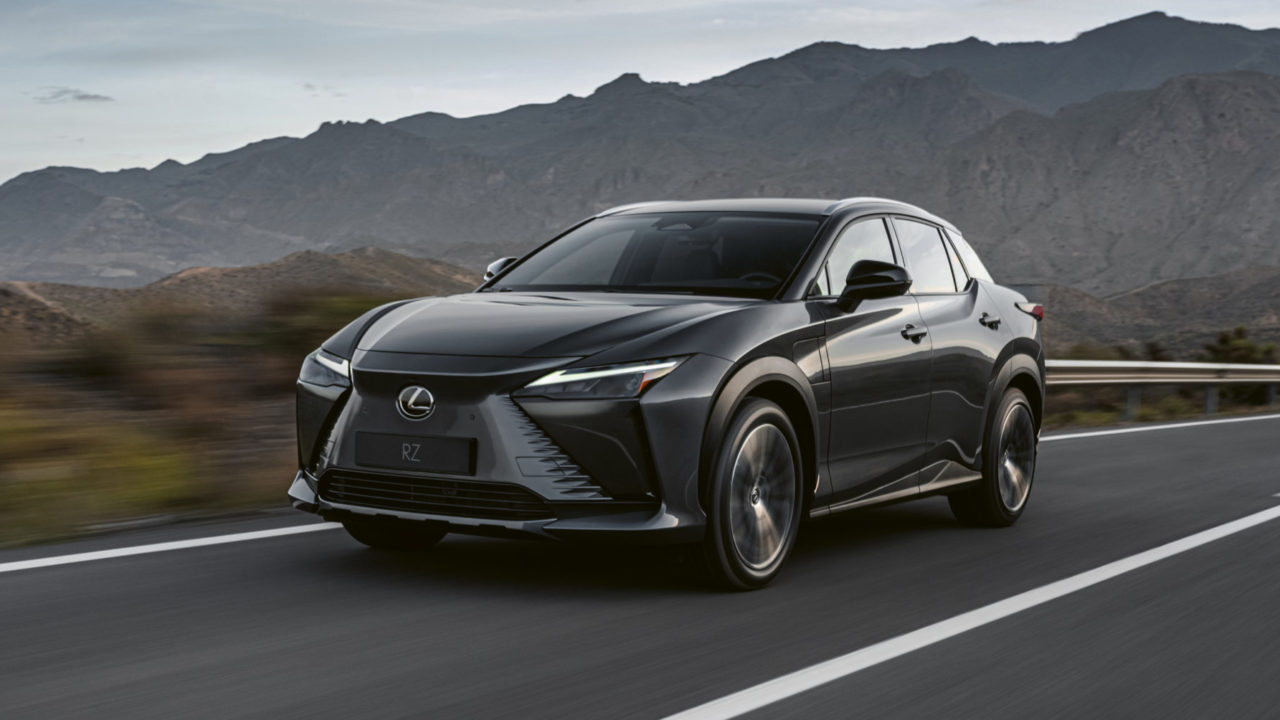 Lexus debuts the RZ 450e, its first all-electric vehicle - The Charge