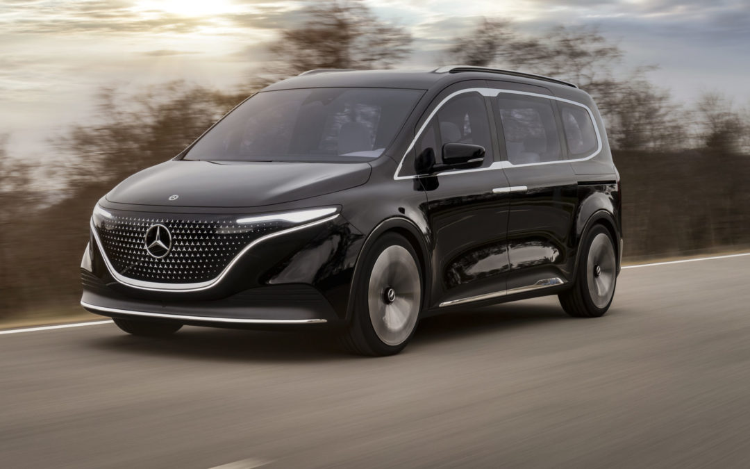 Mercedes EQT2 electric van could land in 2023