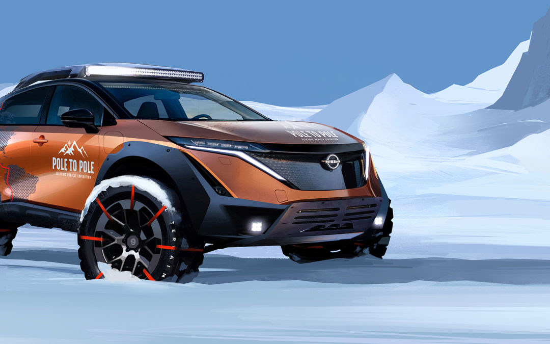 Nissan bringing the Ariya ‘Pole to Pole’ next year