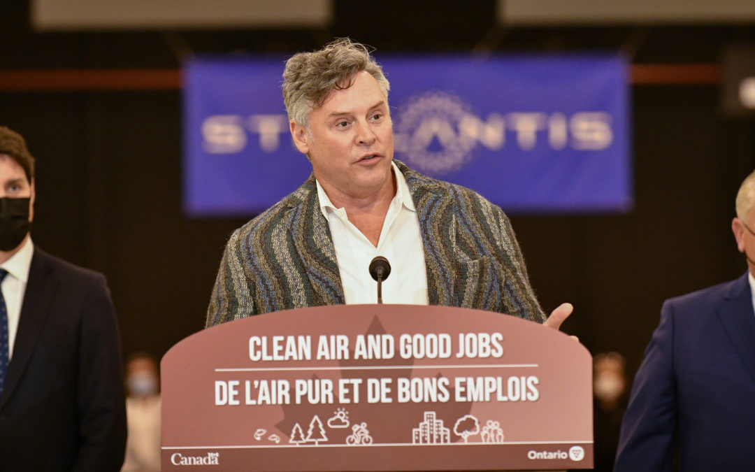 Stellantis, governments invest $3.6 billion for EVs at Ontario plants