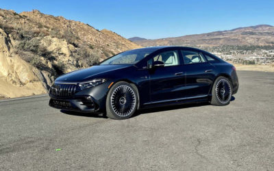 The Mercedes AMG EQS 4Matic+ is an all-electric sleeper