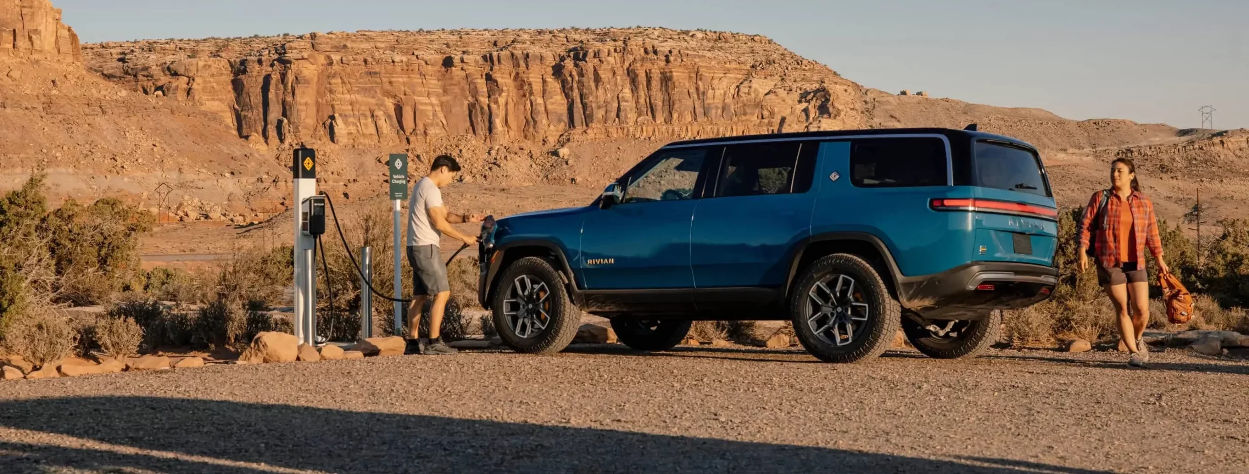 Rivian Adventure Network chargers