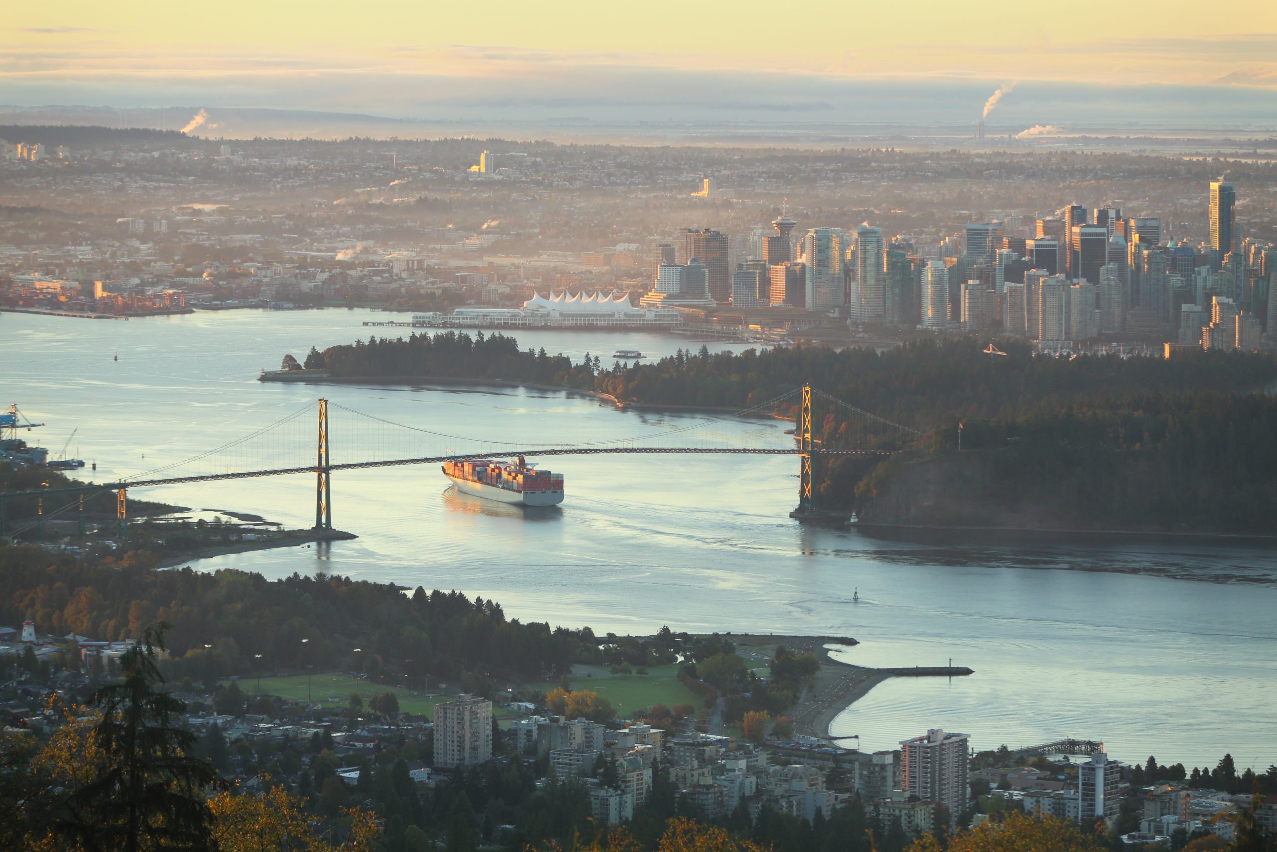 Vancouver skyline / Getty Images