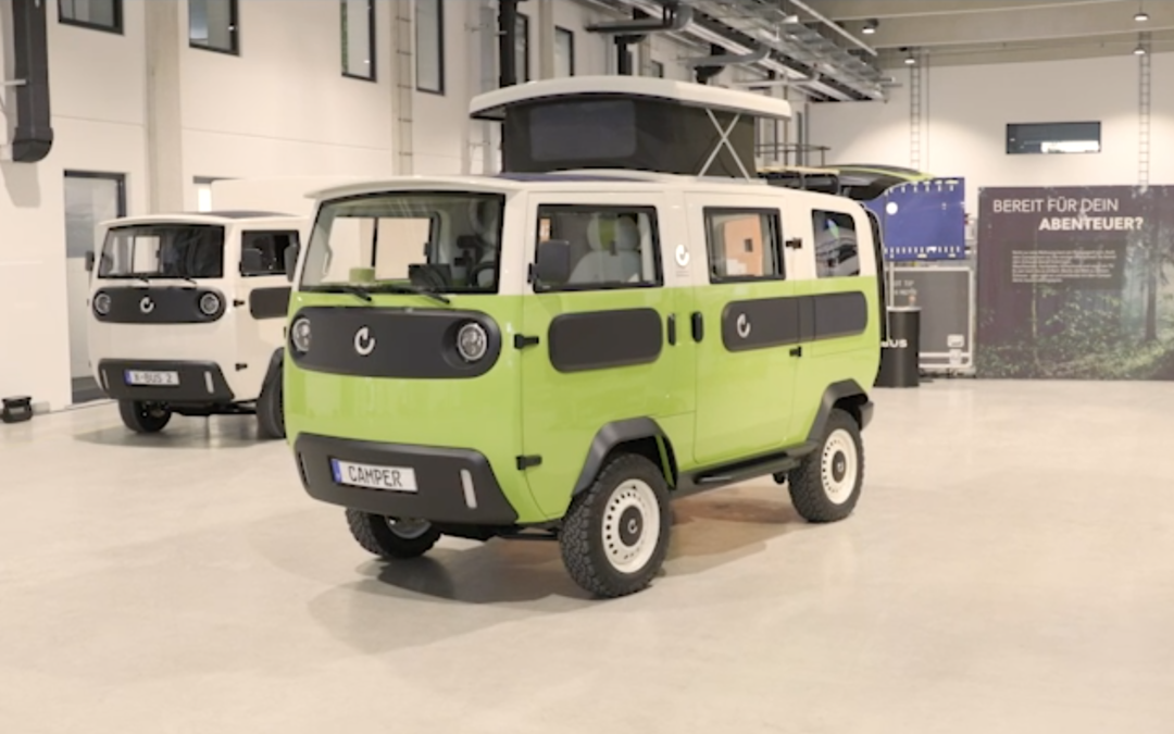German ElectricBrands debuts its über-cute Camper