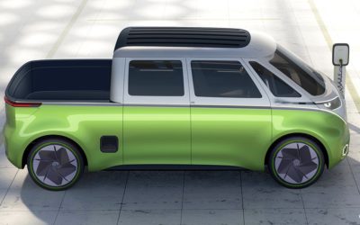 Volkswagen files patent for ID. Buzz pickup design
