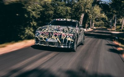 Rolls-Royce Spectre testing in French Riviera