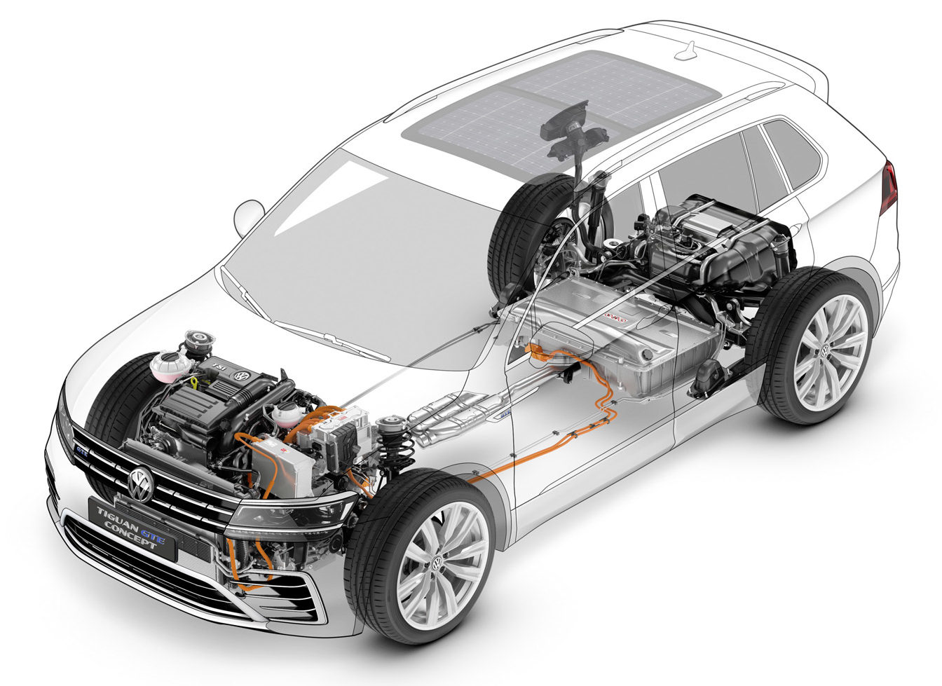 Volkswagen Tiguan Hybrid concept