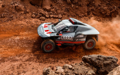 Audi’s hybrid Dakar contender completes first Morocco test