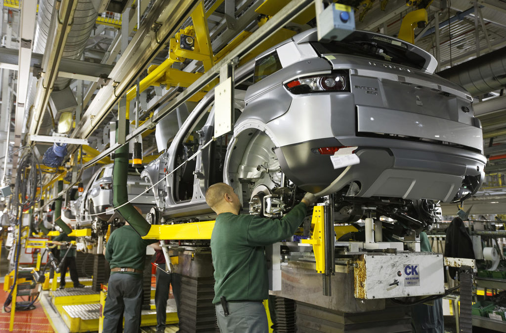 Jaguar/Land Rover converting factory for EVs