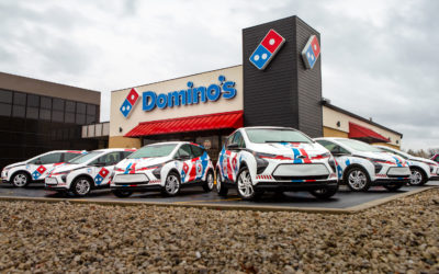 Domino’s electrifies its pizza delivery fleet
