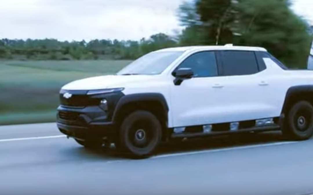 Chevy Silverado EV demonstrates towing prowess