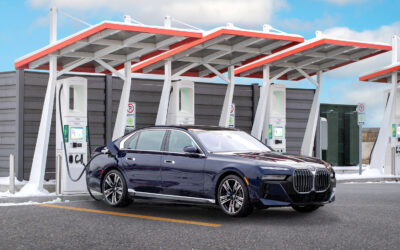 BMW teams with Electrify Canada for free i7 charging