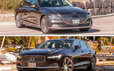A tale of two sedans: Volvo S90 Recharge Extended Range vs Genesis G80 Electrified