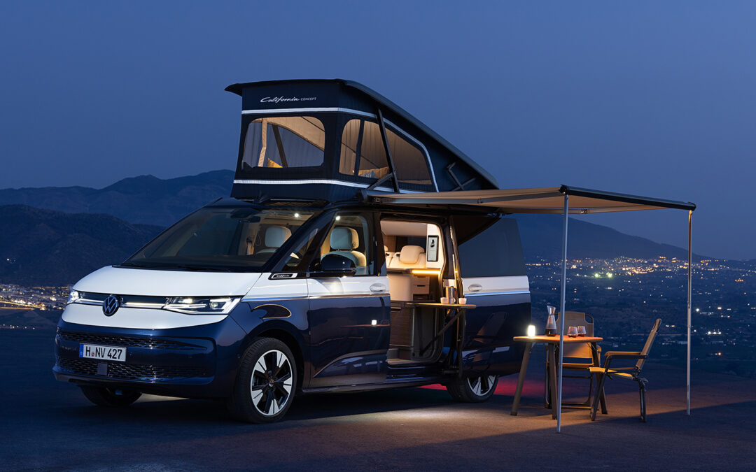 VW’s California Concept is a stylish, plug-in camper