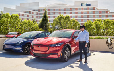 Tesla chargers coming to 2,000 Hilton hotels in North America