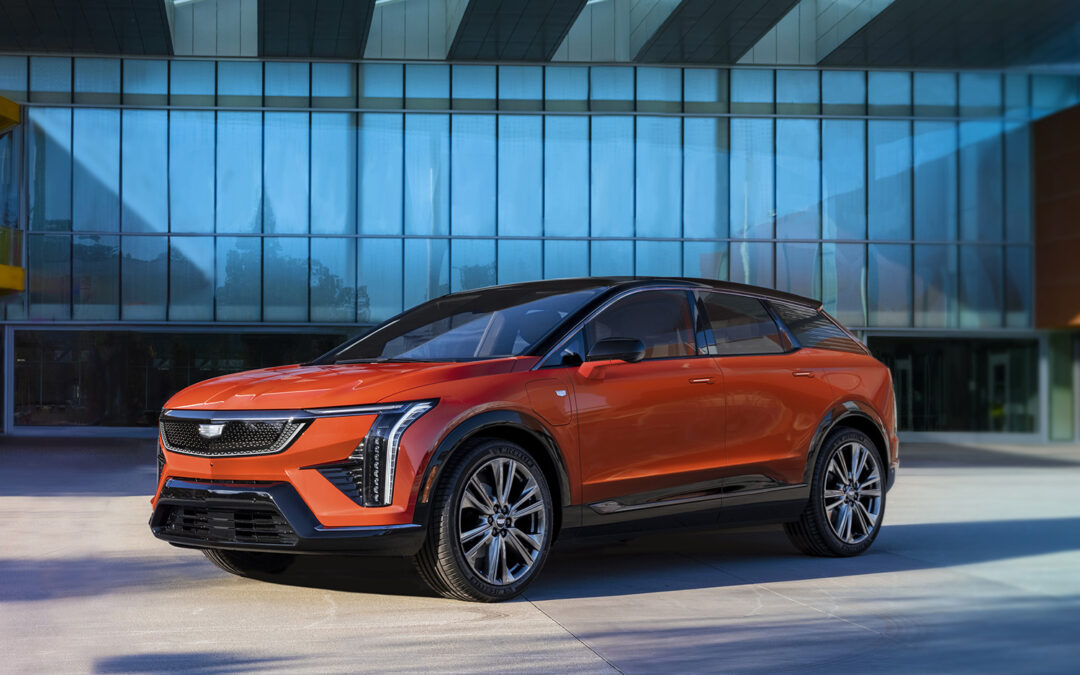 Cadillac reveals its Optiq small electric SUV for 2025