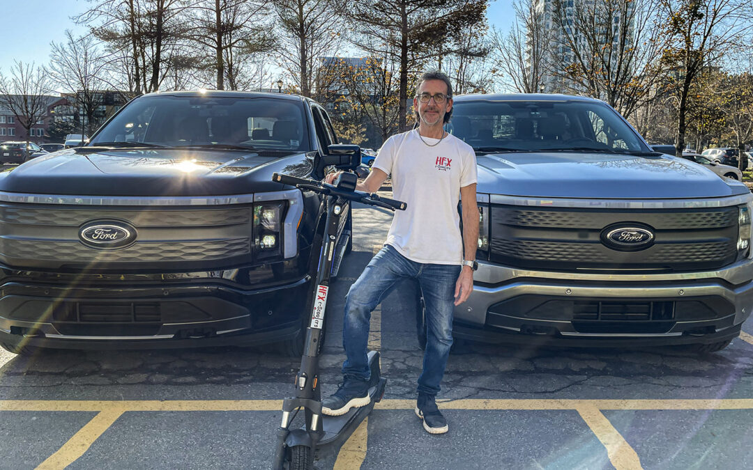 How the F-150 Lightning helped double a Halifax e-scooter business